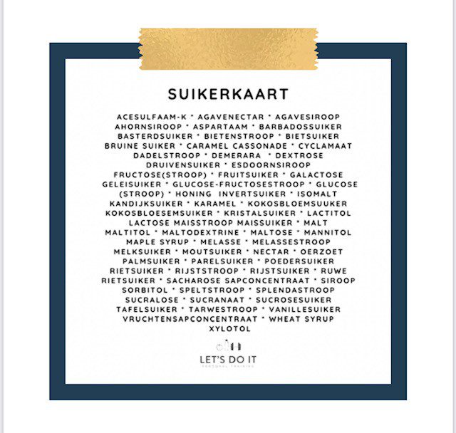Suikerkaart